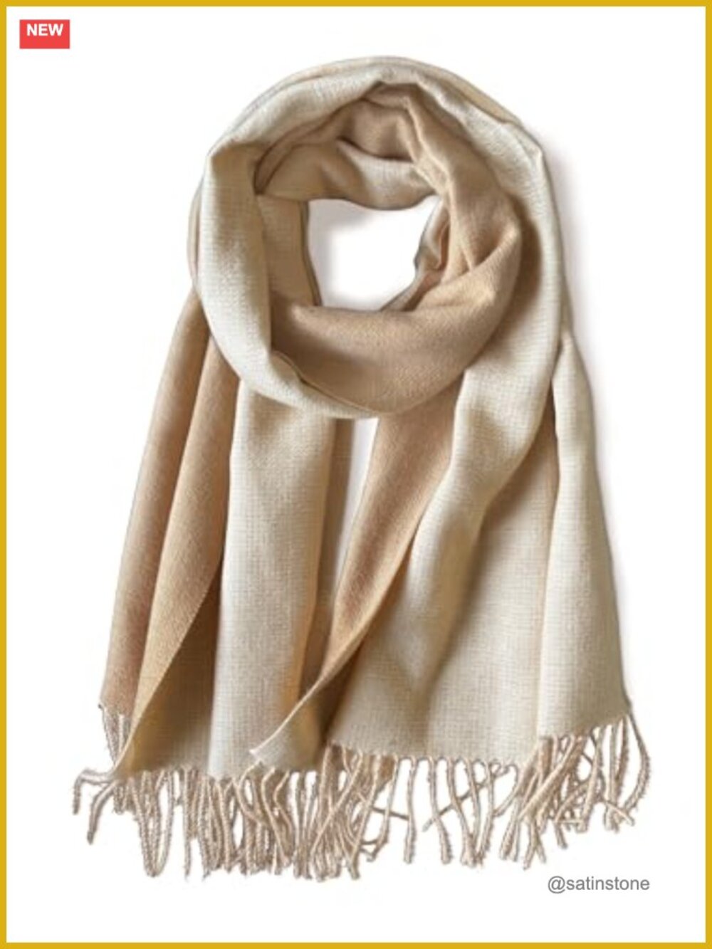 Tassel Pashmina Shawl Long Large Soft Warm Winter Wrap Scarf